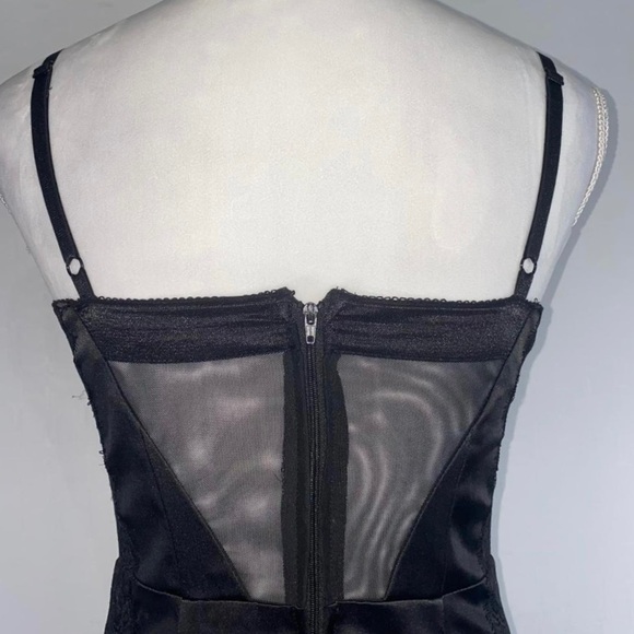 Guess Super Sexy Black Body Con Fitted Mini Dress - Picture 5 of 16